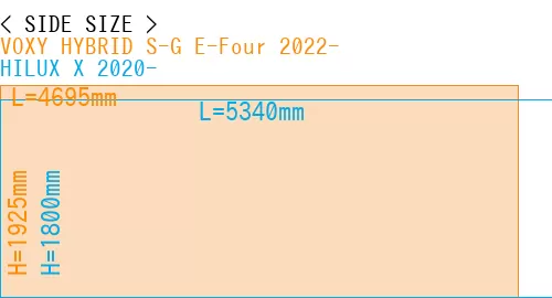 #VOXY HYBRID S-G E-Four 2022- + HILUX X 2020-